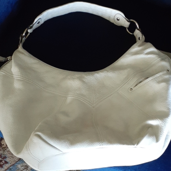 B makowski white leather satchel - Picture 3 of 3